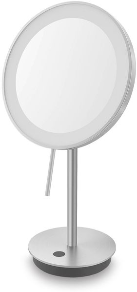 Alona LED Kosmetikspiegel silber matt