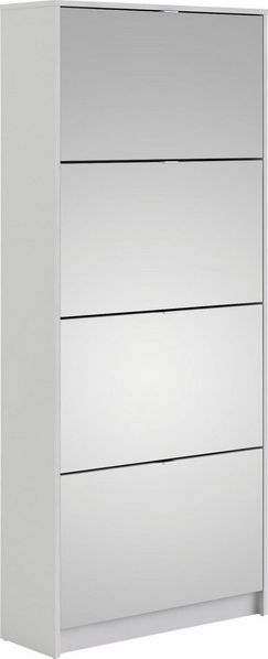 INOSIGN Schuhschrank Shoes verspiegelte Klappenfronten, 2 Fächer, Folienbeschichtet, Höhe 162 cm