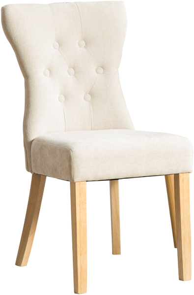YakoHome Esszimmerstuhl Beige 62.50*45.00*92.00 - Stuhl mit hoher Rückenlehne, Massivholzrahmen, bequemes Sitzkissen Bild 9