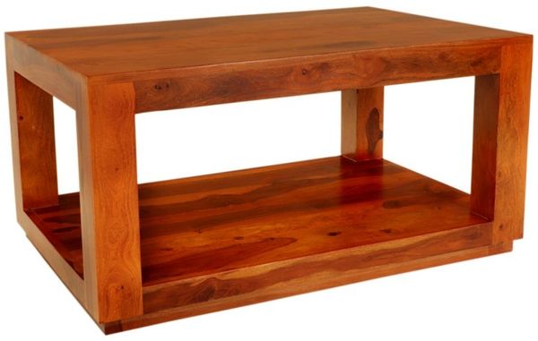 Couchtisch Tara 90x45x60 aus indischem Sheesham-Massivholz