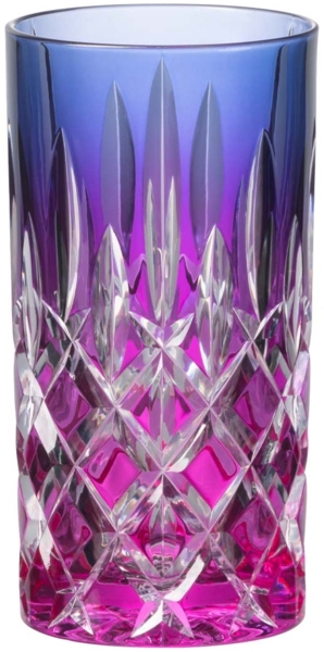 Riedel LAUDON Highball Longdrinkglas 395 ml Violett-Pink