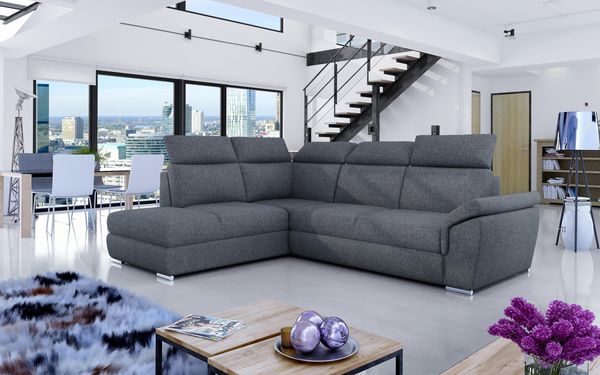 Wohnideebilder Loreto Dunkelgrau Ecksofas & Eckcouches Lor_31