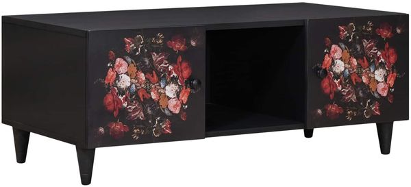 vidaXL Couchtisch Mehrfarbig 100 x 54 x 40 cm Massivholz Mango 4018712