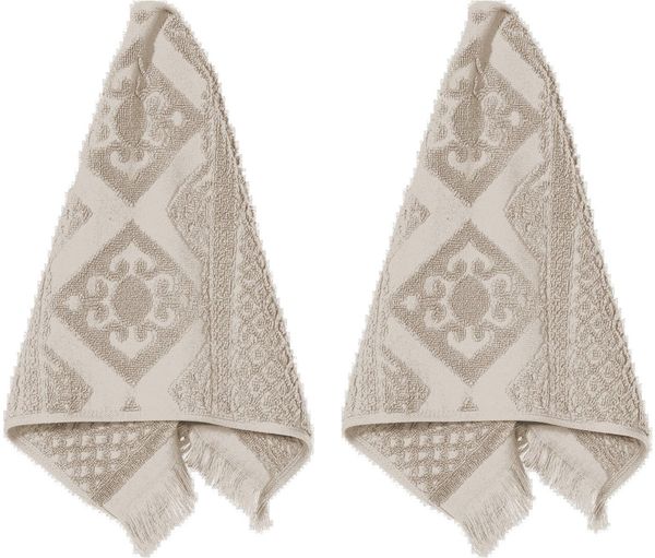 pad Gästehandtücher-Set Harlem Light Grey (30x50 cm) (2-teilig) 10195-U15-3050