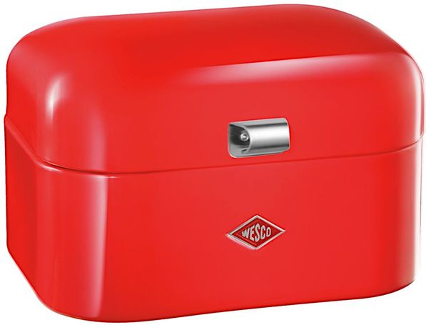 WESCO 235101-02 Brotkasten SINGLE GRANDY in ROT / Brotbehälter / Brotbox