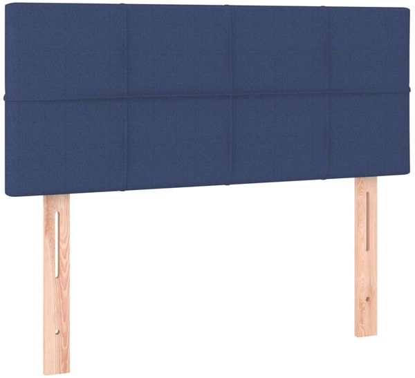Polsterbett mit Matratze Stoff Blau 80x200 cm Bild 6