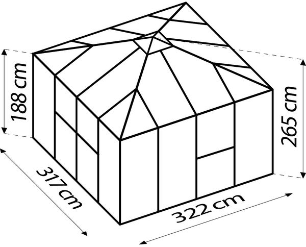 Vitavia Universum Gerätehaus, alu Bild 3