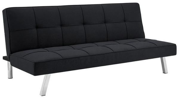 HTI-Living Schlafsofa Klappsofa Schwarz Milena, Stück 1 Teile, Schlafsofa Funktionscouch