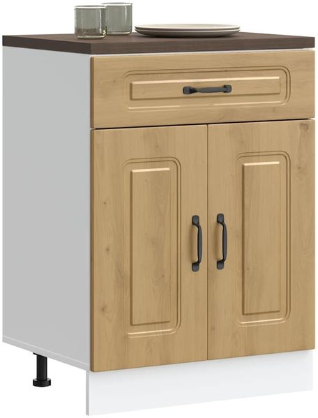 vidaXL Küchenunterschrank Kalmar Artisan-Eiche Holzwerkstoff 853496