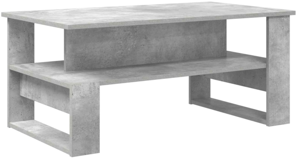 vidaXL Couchtisch Beton Grau 90 x 50 x 40 cm Holzwerkstoff 8000215