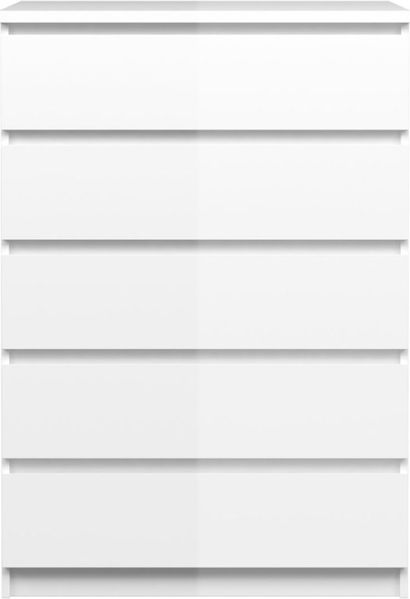 Nada Kommode 5 Schubladen weiss Sideboard Highboard Schrank Flur Diele