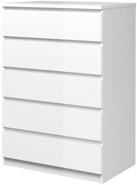 Nada Kommode 5 Schubladen weiss Sideboard Highboard Schrank Flur Diele Bild 3