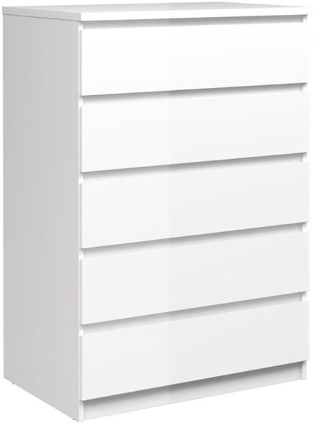 Nada Kommode 5 Schubladen weiss Sideboard Highboard Schrank Flur Diele Bild 2