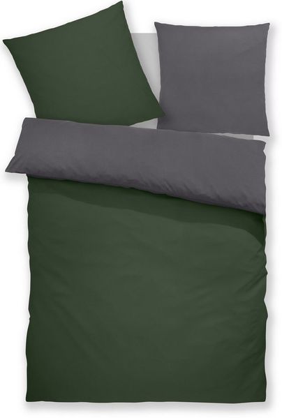 OTTO home Bettwäsche Desner2, Microfaser, 2 teilig, Premium Qualität, sehr weich, uni, ab 135x200 cm