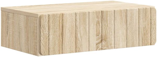 vidaXL Wandmontierter Beistelltisch Sonoma-Eiche 59 x 34,5 x 17 cm 898317