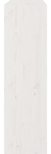 vidaXL Bücherregal/Raumteiler Weiß 80x30x103,5 cm Massivholz Kiefer 808189 Bild 6