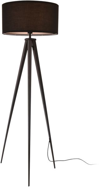 Lux.pro 'Faro' Stehlampe, Metall schwarz, Höhe: 153 cm