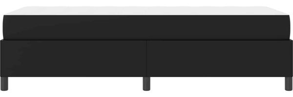 vidaXL Bettrahmen mit Matratze Schwarz 90 x 190 cm Stoff 3398974 Bild 7