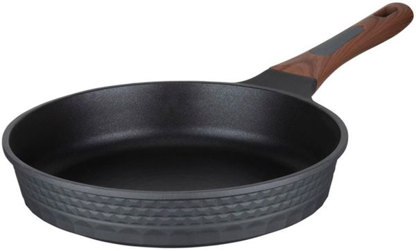 RESTO Kitchenware Bratpfanne Capella, Pfanne antihaftbeschichtet und spülmaschinenfest, Aluminiumguss (1-tlg), Schmorpfanne mit einzigartigem 3D-Design