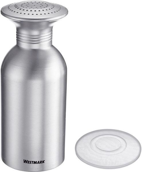 WESTMARK Salzstreuer Omega, aus Aluminium, mit Deckel, 650 ml