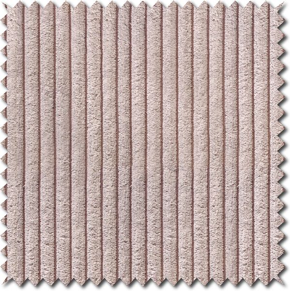 KAWOLA Sitzgruppe CHARME 3-Sitzer Sessel Hockerbank Cord rosa 94 x 95 x 225 cm Bild 6