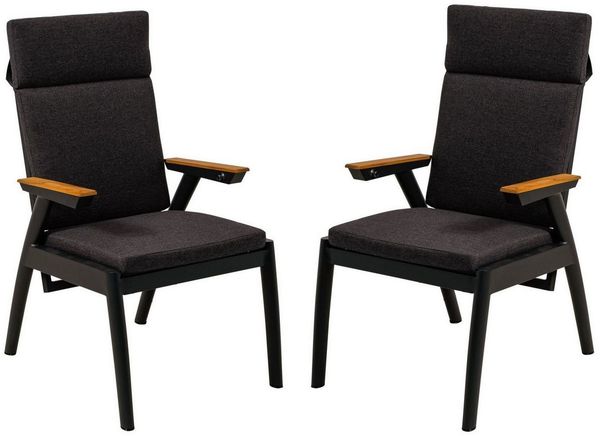 Lesli Living Hochlehner Lesli Living Diningsessel "Florence Alu" im 2er-Set