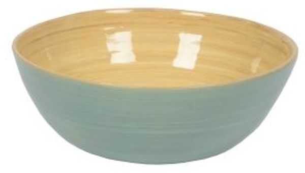 albert L. Bambus Schüssel 18x7 ice blue