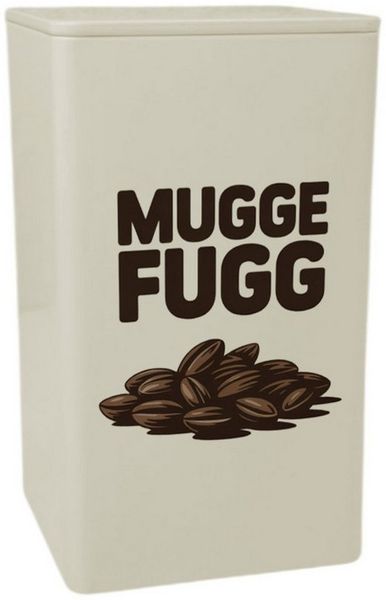 speecheese Aufbewahrungsdose Muggefugg Kaffeeersatz Dose 900ml - ostdeutsche Spezialität