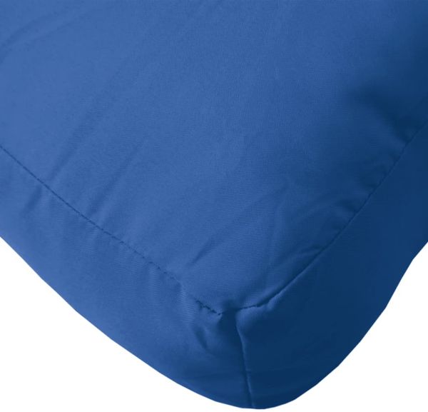 vidaXL Palettenkissen Königsblau 120x40x12 cm Stoff 360633 Bild 8