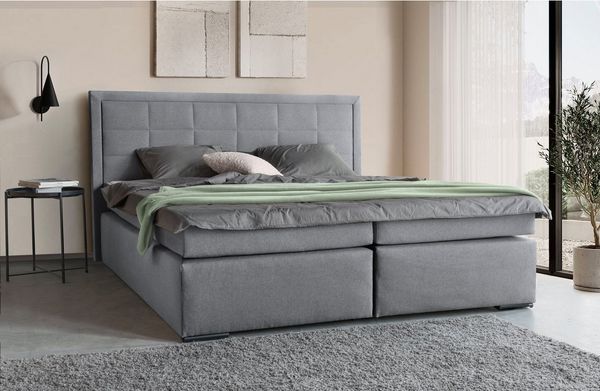 COLLECTION AB Boxspringbett 30 Jahre Jubiläums-Modell Athena, in H2,H3 & H4, wahlweise mit LED-Leiste