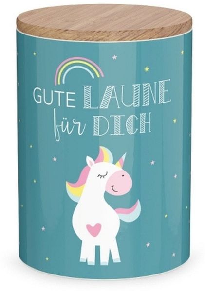 Frischhaltedose Vorratsbehälter Vorratsdose 1L Keramik la vida Einhorn 3085821