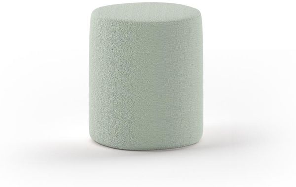Hocker Karlotta 41x41x42 Polsterhocker Holzwerkstoff Grün