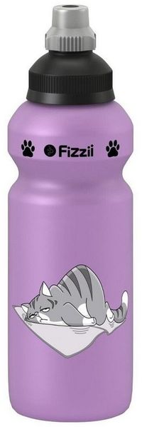 Fizzii Trinkflasche Pastellfarbig 500ml Sprudelsicher