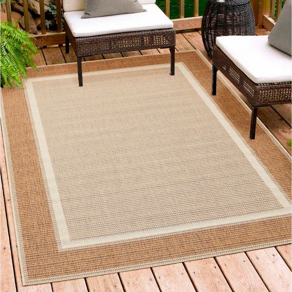 Andiamo Outdoorteppich Arizona beige, 67 x 140 cm