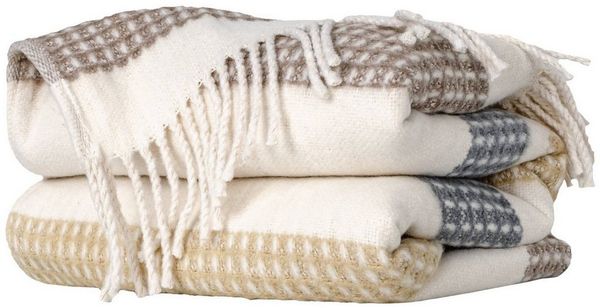 Plaid Boris Tagesdecke hochwertige Kuscheldecke Wohndecke Reisedecke, ANRO, Wendedecke kuschelig-weich 130x160 cm Kastanie