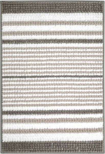 Kleine Wolke Badematte Badteppich Bola, Höhe 1 mm, fußbodenheizungsgeeignet, 100% Polyester, rechteckig