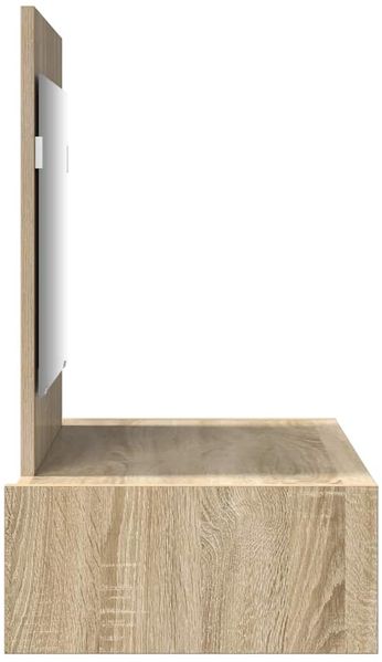vidaXL Schminktisch mit Schubladen Braun 83 x 40 x 70 cm Holzwerkstoff 865201 Bild 7