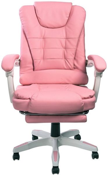 TRISENS Chefsessel Hektor – Home Office Bürostuhl, Lederoptik, Fußstütze (1 Stück)