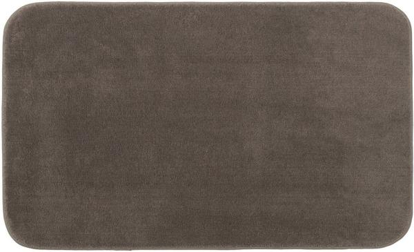 Gözze Badematte Rio Premium, Höhe 18 mm, rutschhemmend beschichtet, fußbodenheizungsgeeignet, schnell trocknend, Polyester, rechteckig, Badteppich, Uni Farben, waschbar, rechteckig & rund erhältlich