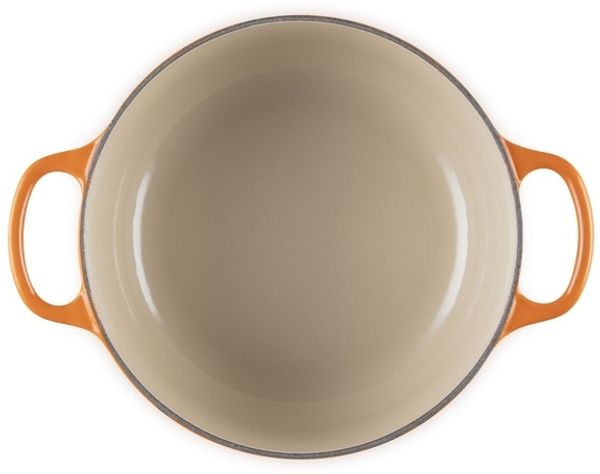 Le Creuset Signature Gusseisen-Bräter mit Deckel, Für alle Herdarten und Induktion geeignet, Rund, Ofenrot, 20,0 cm, 2.4 Bild 5