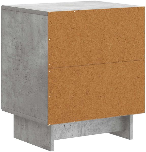 vidaXL Nachttisch 2 pcs Betongrau 43 x 34,5 x 50 cm Holzwerkstoff 893882 Bild 7