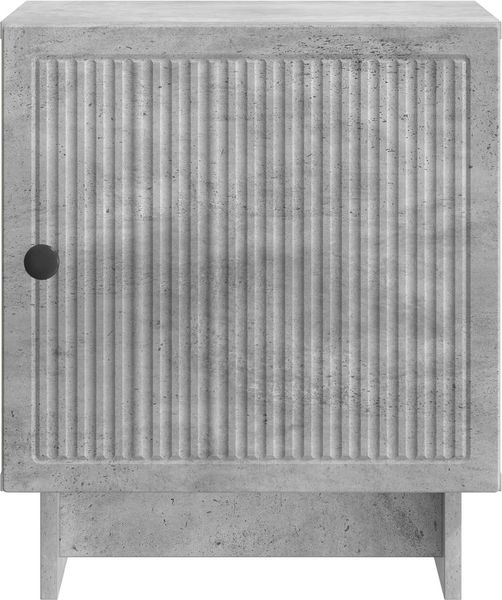 vidaXL Nachttisch 2 pcs Betongrau 43 x 34,5 x 50 cm Holzwerkstoff 893882 Bild 5