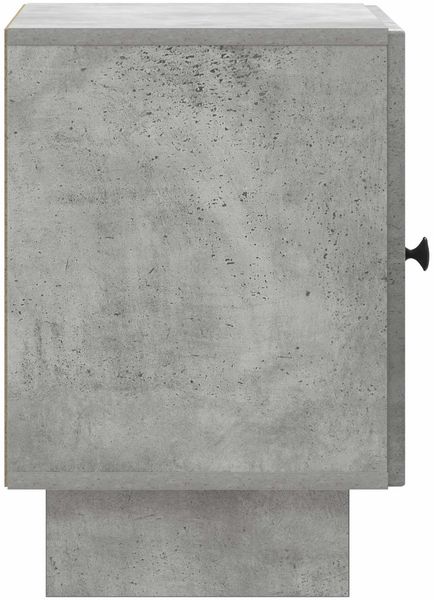 vidaXL Nachttisch 2 pcs Betongrau 43 x 34,5 x 50 cm Holzwerkstoff 893882 Bild 6