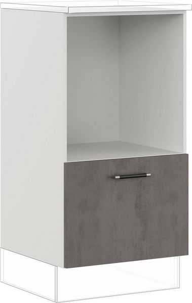 IMPULS KÜCHEN Backofenumbauschrank "Prag", Breite/Höhe: 60/104,3 cm, mit Soft-Close vormontiert, mit Auszug