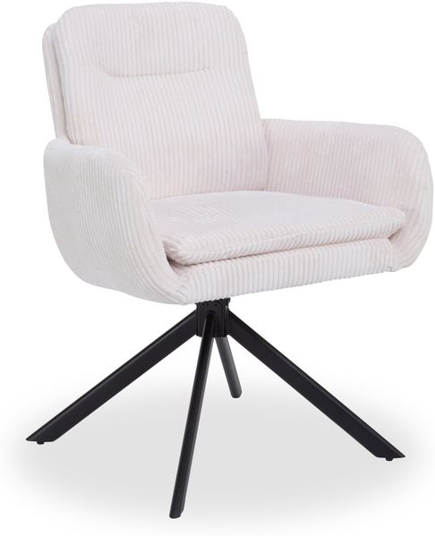 Armlehnenstuhl HARPER SERUI BHT 66x92x62 cm beige