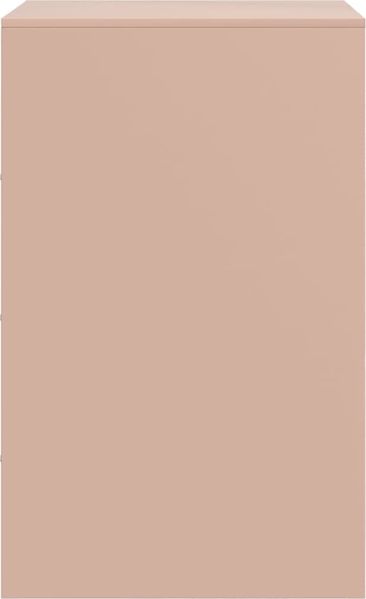 vidaXL Nachttisch Rosa 34,5x39x62 cm Stahl 841765 Bild 8