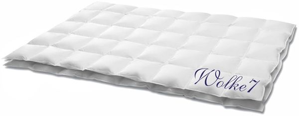 HANSKRUCHEN Daunendecke Wolke 7 - Wäremklasse:Extra Leicht - 200 x 200 cm - 1,50 kg