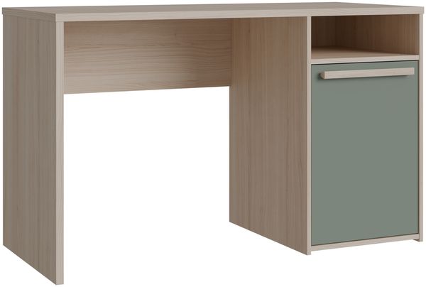 Schreibtisch >CAPAIA< in Riva Eicha Dekor / Salbei - 123,6x75,5x52,7cm (BxHxT) Bild 3