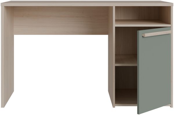 Schreibtisch >CAPAIA< in Riva Eicha Dekor / Salbei - 123,6x75,5x52,7cm (BxHxT) Bild 6