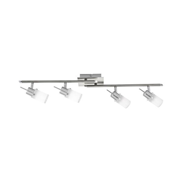 MAX LED Leuchten Direkt Deckenleuchte, stahl 4xGU10 4W 3000K Innenleuchte, IP20 11461